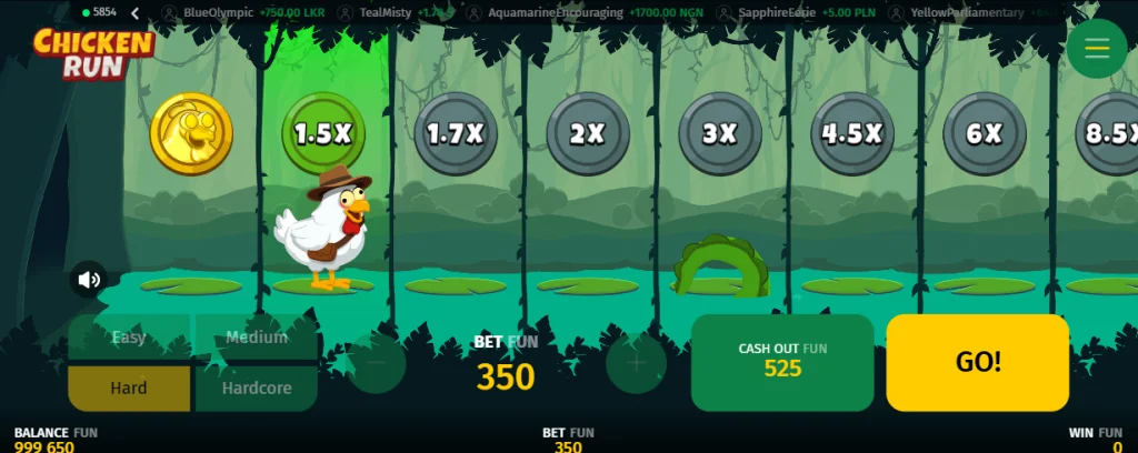 Chicken Run Demo Spiel