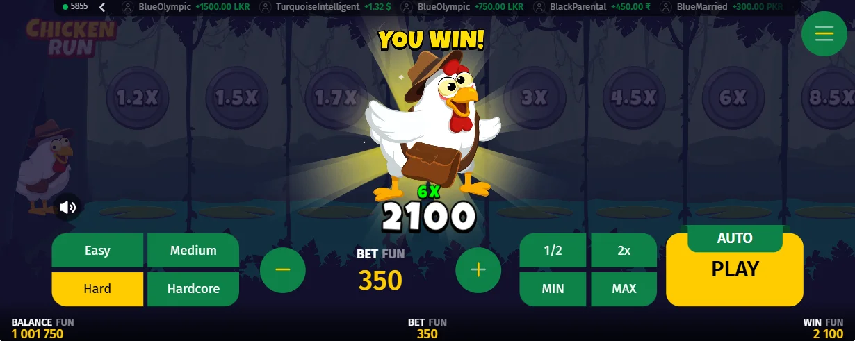 Chicken Run Spiel
