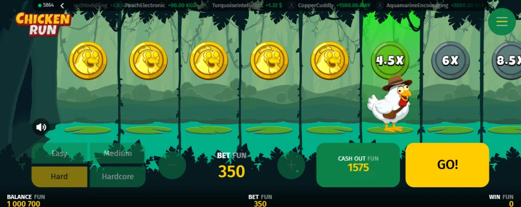 Demo Spiel Chicken Run